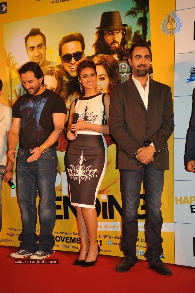 Celebs at Happy Ending Trailer Launch - 94 / 102 photos