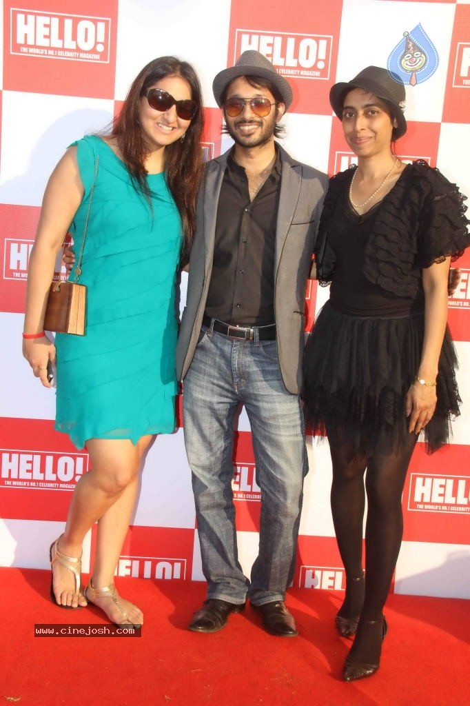 Celebs at Hello Magazine Racing Event - 14 / 122 photos