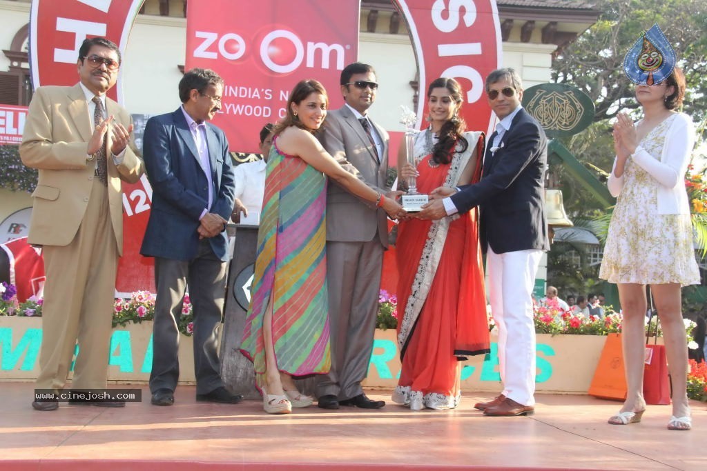 Celebs at Hello Magazine Racing Event - 104 / 122 photos