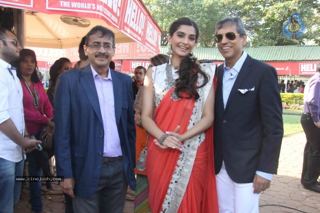Celebs at Hello Magazine Racing Event - 118 / 122 photos
