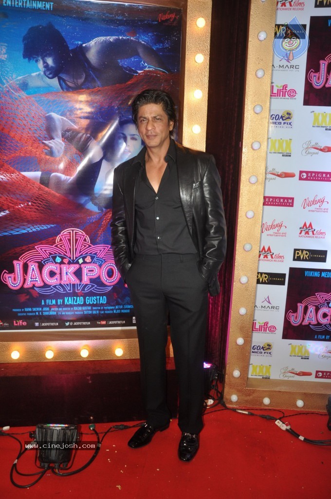 Celebs at Jackpot Movie Premiere - 11 / 34 photos