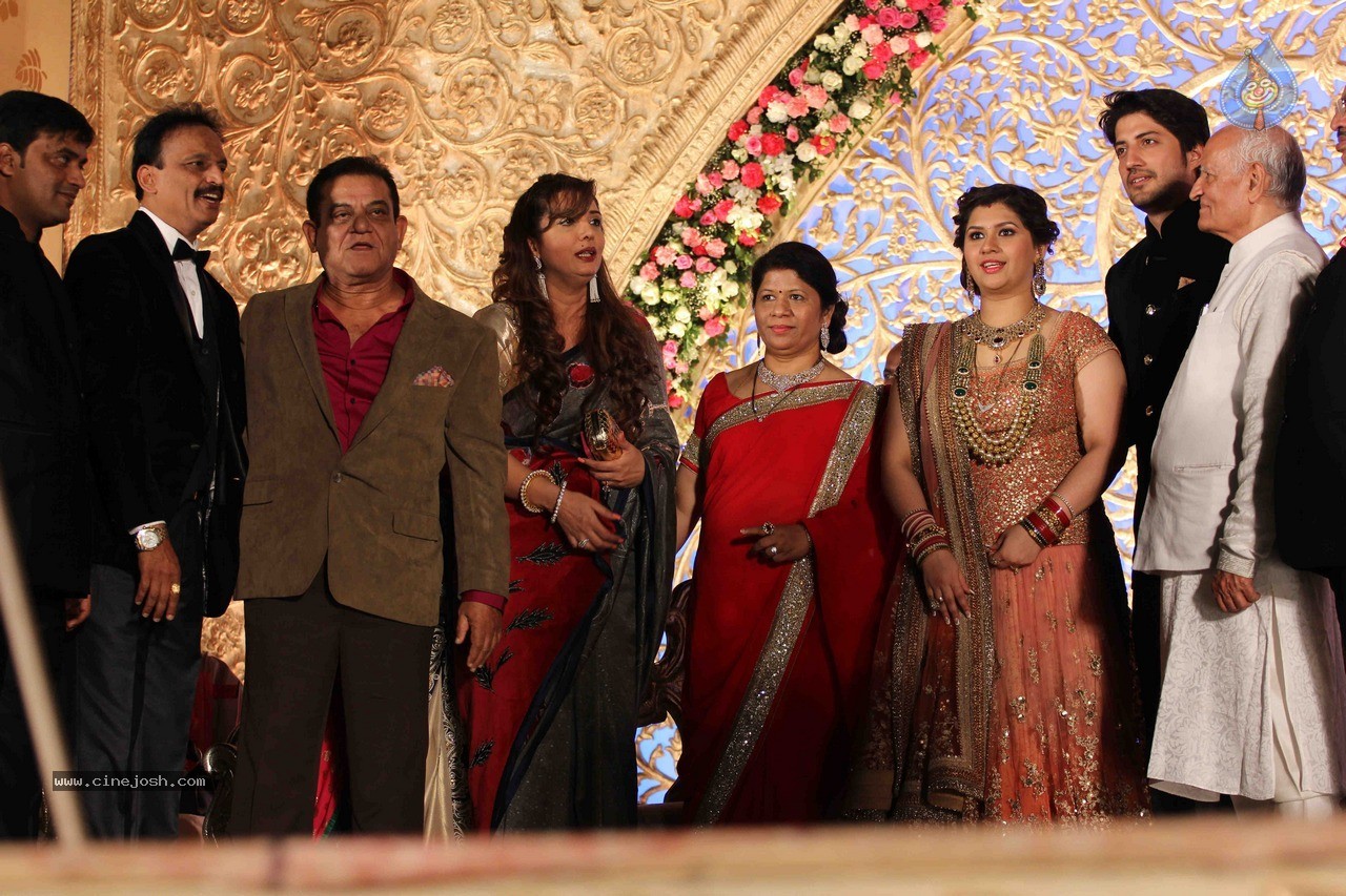 Celebs at Manali Jagtap Wedding Reception - 68 / 72 photos