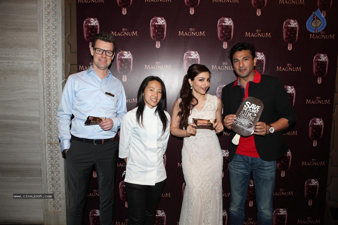Celebs at New Magnum Ice Cream Flavour Launch - 31 / 88 photos