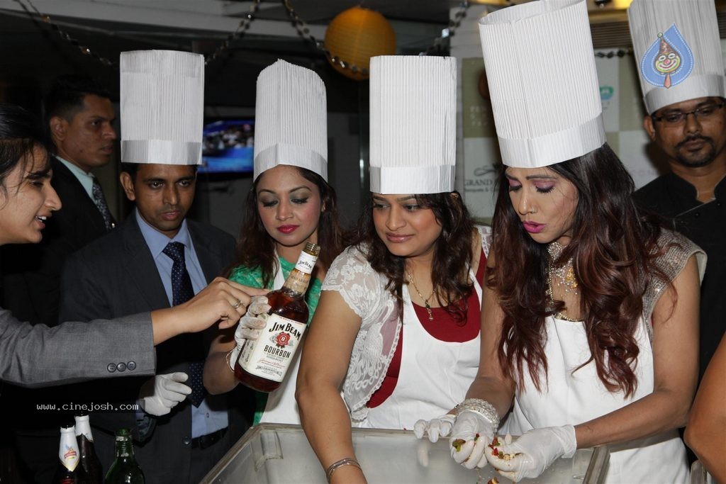 Celebs at Peninsula Grand Hotel Cake Mixing - 23 / 58 photos