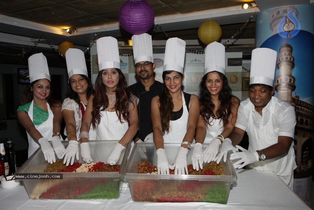 Celebs at Peninsula Grand Hotel Cake Mixing - 32 / 58 photos