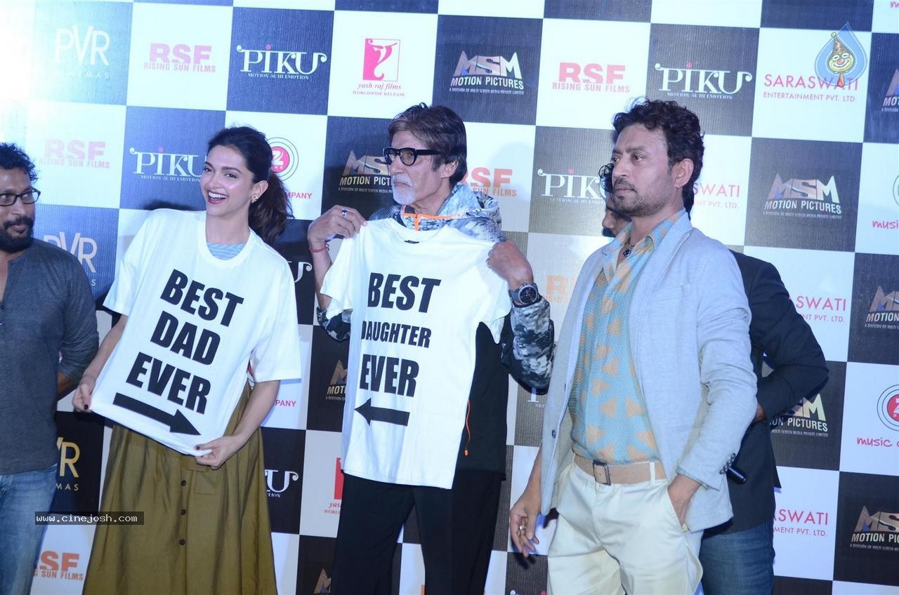 Celebs at Piku Film Trailer Launch - 48 / 64 photos
