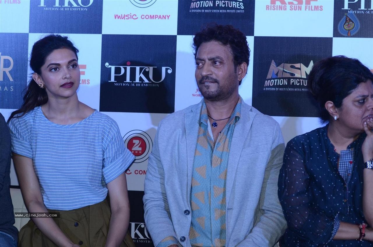 Celebs at Piku Film Trailer Launch - 55 / 64 photos