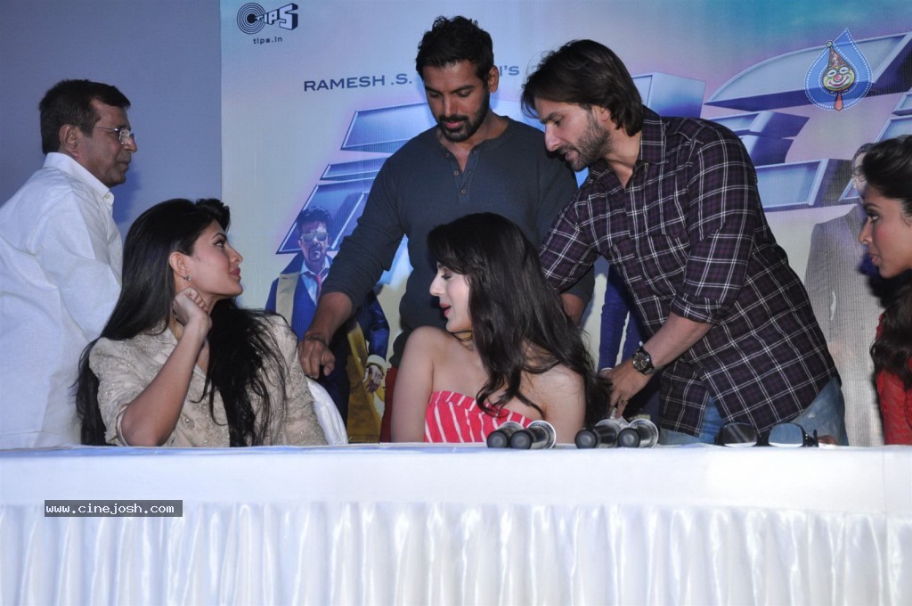 Celebs at Race 2 Movie PM - 25 / 62 photos