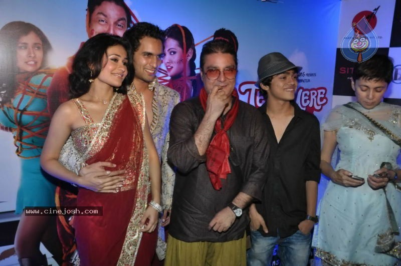 Celebs at Tere Mere Phere Premiere - 52 / 53 photos