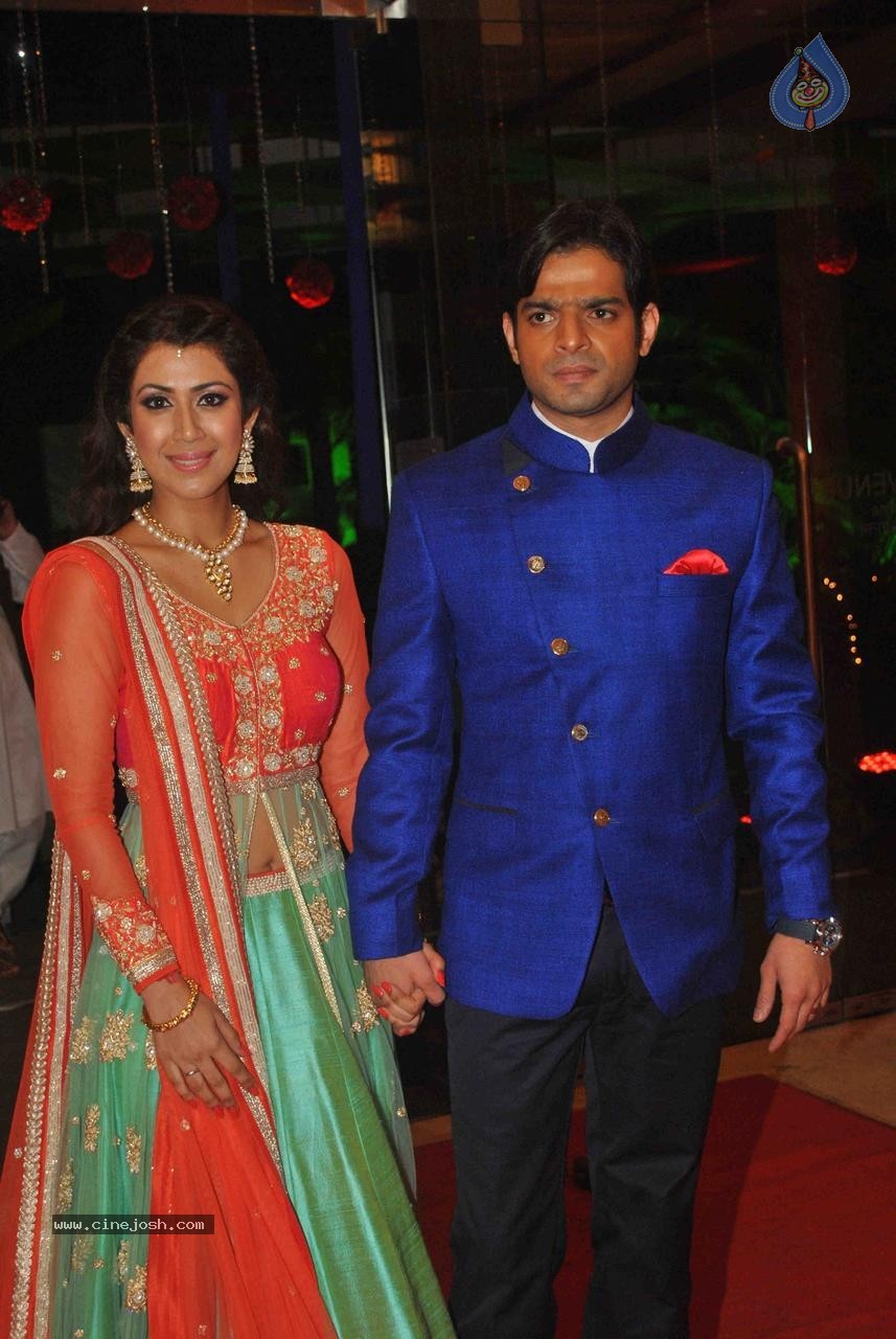 Celebs at TV Actor Karan Patel Sangeet Ceremony - 34 / 83 photos