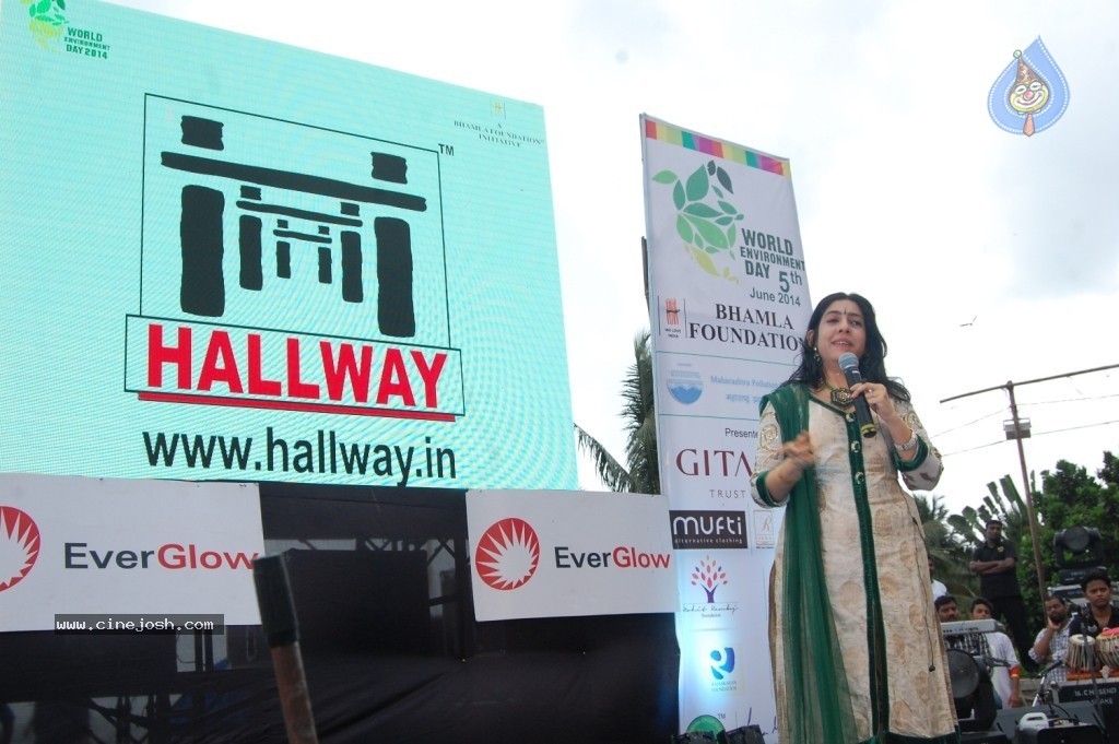 Celebs at World Environment Day Event - 14 / 41 photos