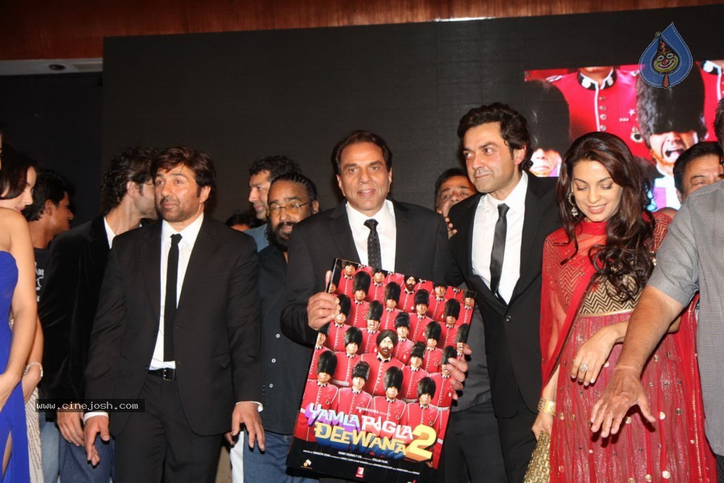 Celebs at Yamla Pagla Deewana 2 Music Launch - 2 / 108 photos