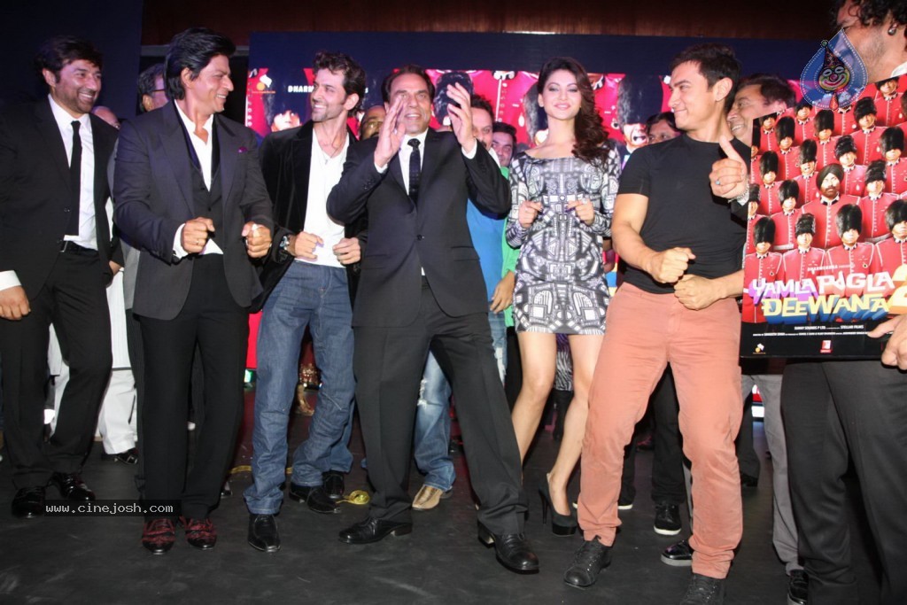 Celebs at Yamla Pagla Deewana 2 Music Launch - 4 / 108 photos