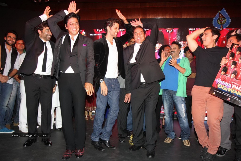 Celebs at Yamla Pagla Deewana 2 Music Launch - 9 / 108 photos