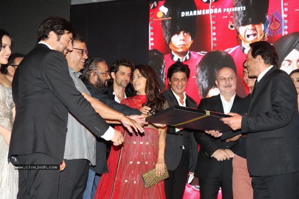 Celebs at Yamla Pagla Deewana 2 Music Launch - 26 / 108 photos
