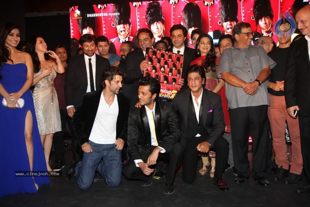 Celebs at Yamla Pagla Deewana 2 Music Launch - 32 / 108 photos