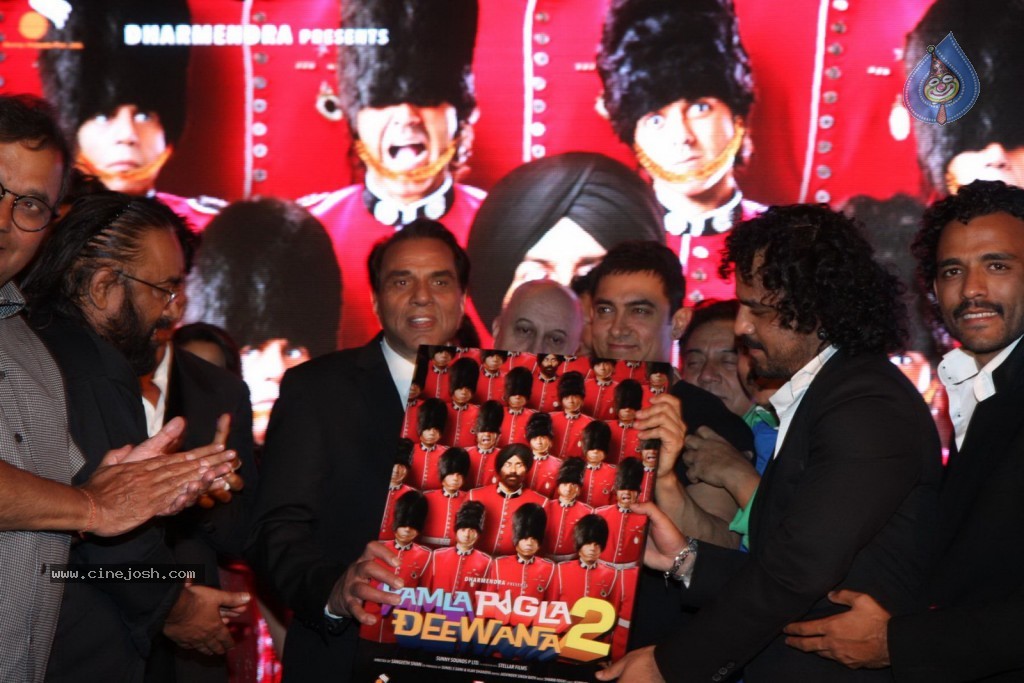 Celebs at Yamla Pagla Deewana 2 Music Launch - 43 / 108 photos