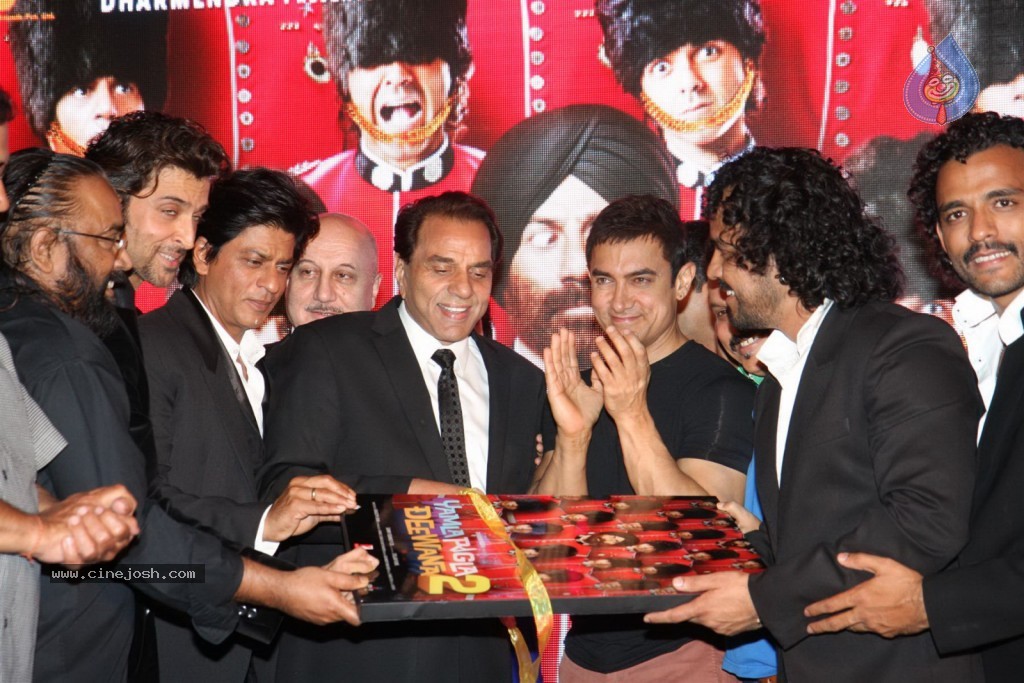 Celebs at Yamla Pagla Deewana 2 Music Launch - 68 / 108 photos