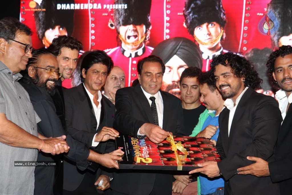 Celebs at Yamla Pagla Deewana 2 Music Launch - 96 / 108 photos