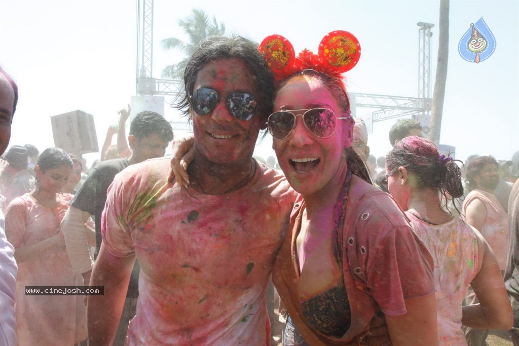 Celebs at Zoom Holi Celebrations - 31 / 40 photos