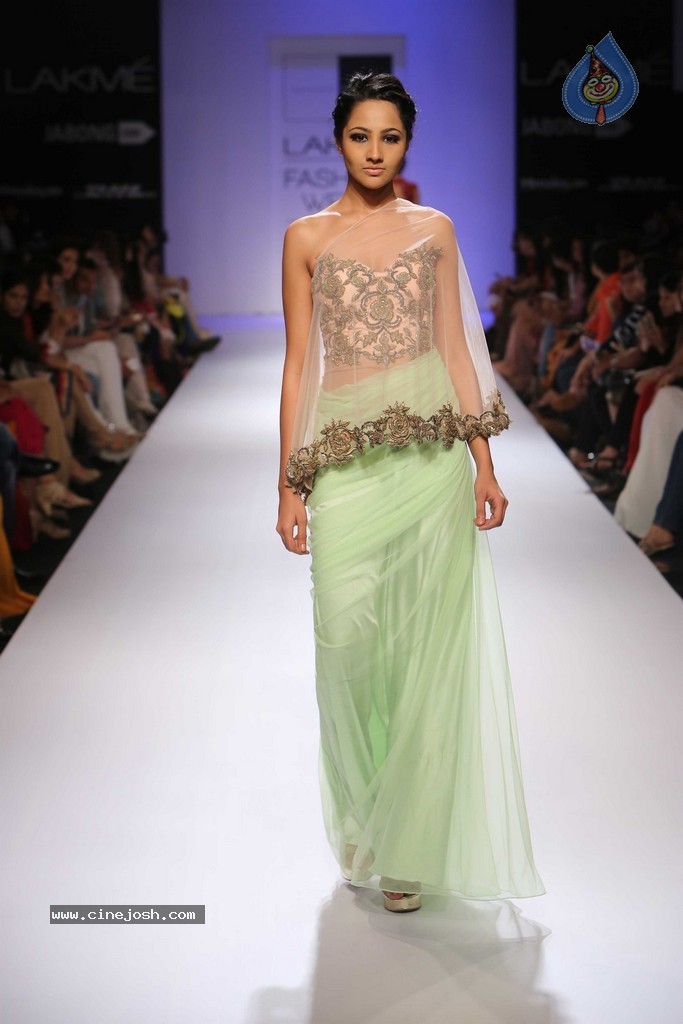 Celebs n Models Walks the Ramp at LFW 2014 - 100 / 110 photos