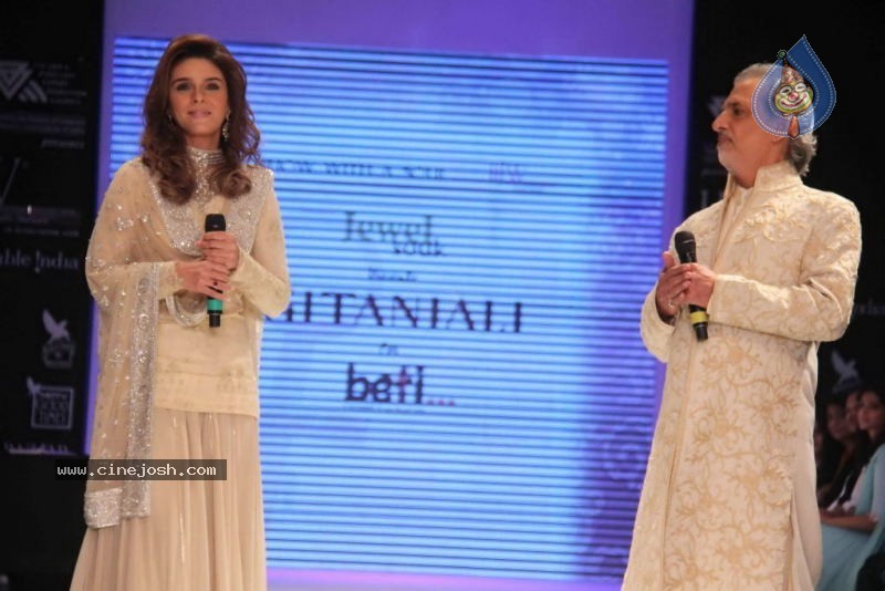 Celebs Walk the Ramp at IIJW 2011 Fashion Show - 25 / 137 photos