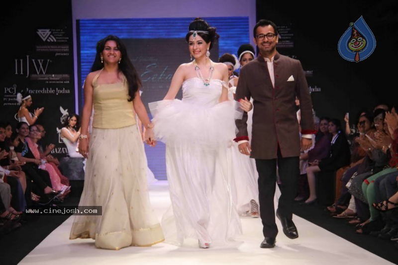 Celebs Walk the Ramp at IIJW 2011 Fashion Show - 129 / 137 photos