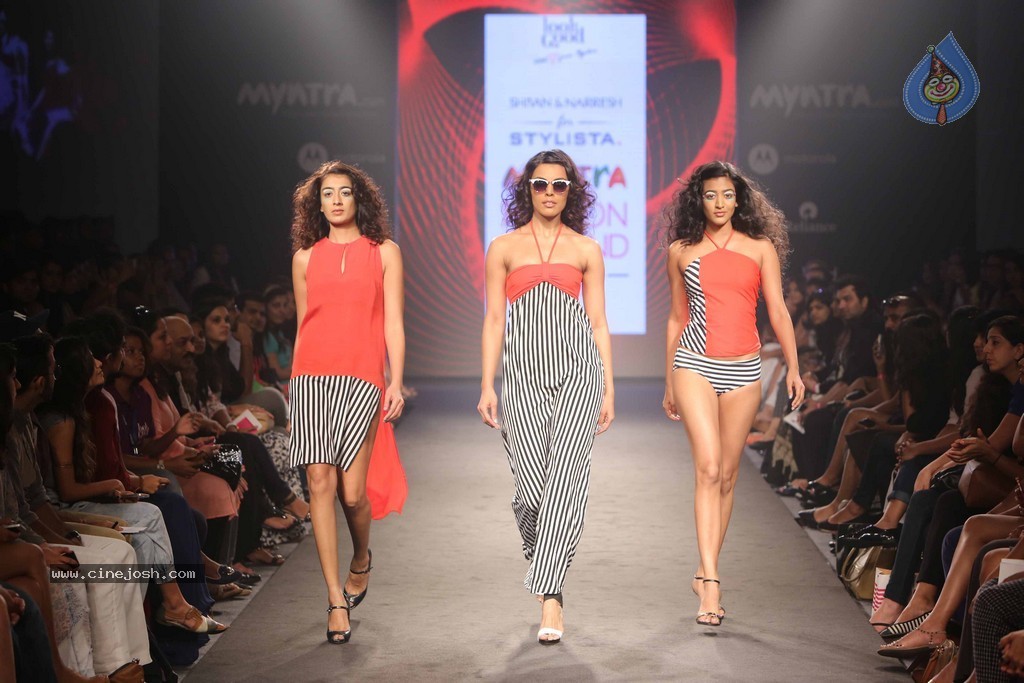 Celebs Walks the Ramp at Myntra Fashion Weekend 2014 - 66 / 360 photos