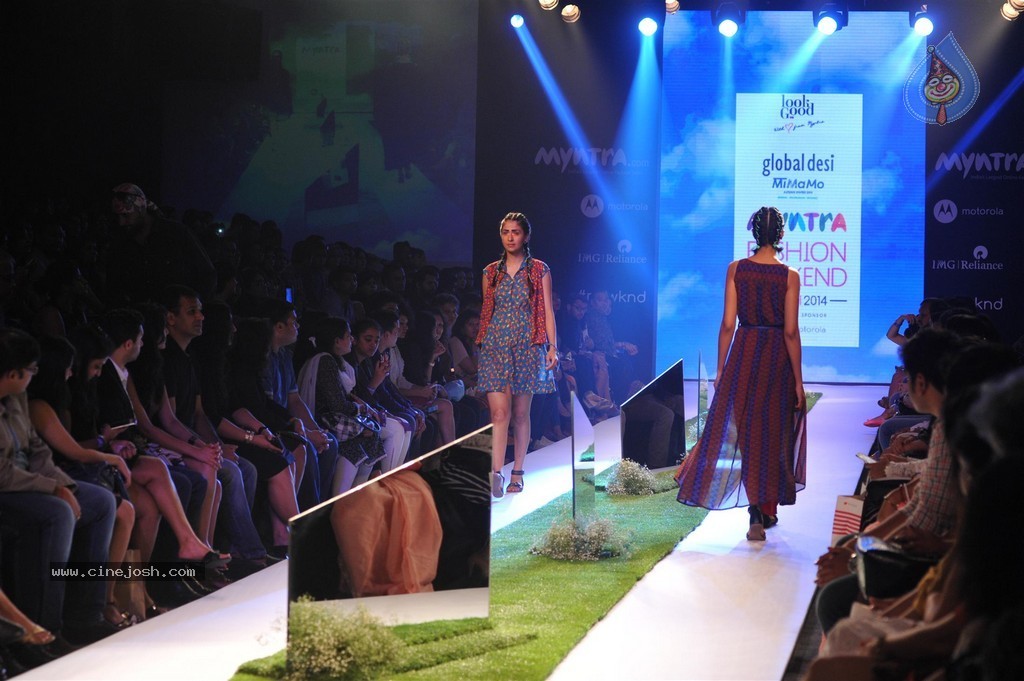 Celebs Walks the Ramp at Myntra Fashion Weekend 2014 - 87 / 360 photos