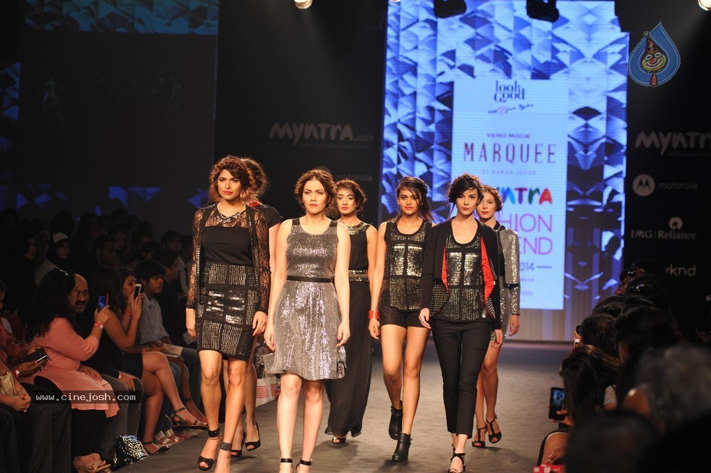 Celebs Walks the Ramp at Myntra Fashion Weekend 2014 - 93 / 360 photos