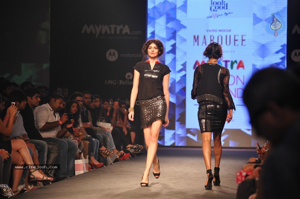 Celebs Walks the Ramp at Myntra Fashion Weekend 2014 - 165 / 360 photos