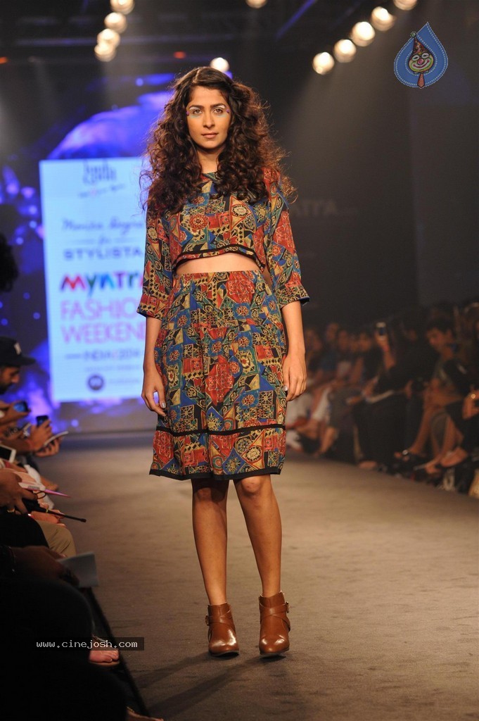Celebs Walks the Ramp at Myntra Fashion Weekend 2014 - 197 / 360 photos
