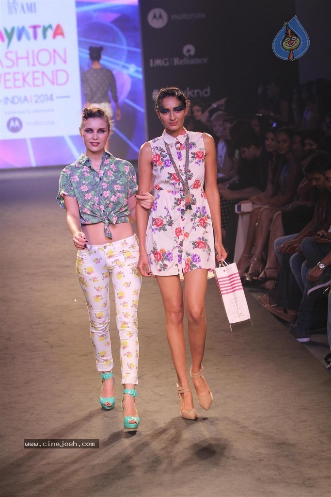 Celebs Walks the Ramp at Myntra Fashion Weekend 2014 - 199 / 360 photos