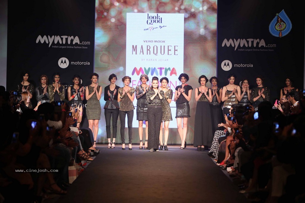 Celebs Walks the Ramp at Myntra Fashion Weekend 2014 - 207 / 360 photos