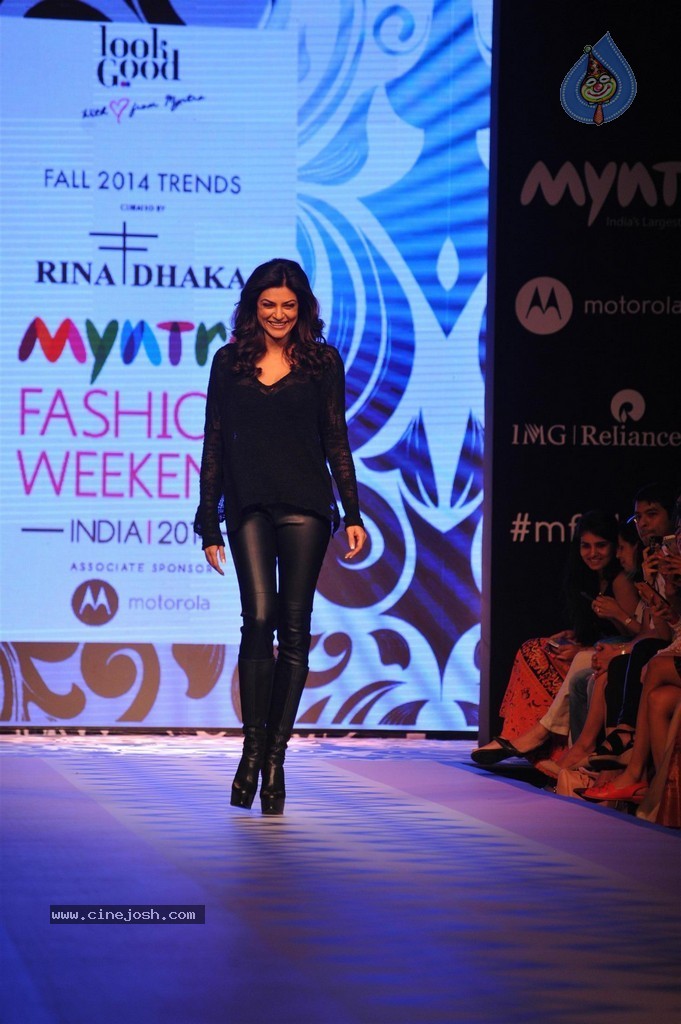 Celebs Walks the Ramp at Myntra Fashion Weekend 2014 - 346 / 360 photos