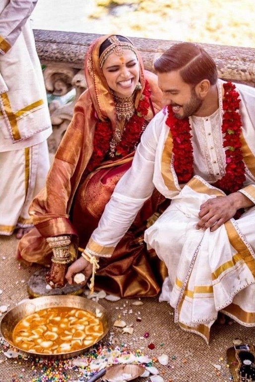 Deepika and Ranveer Wedding Celebrations - 11 / 16 photos