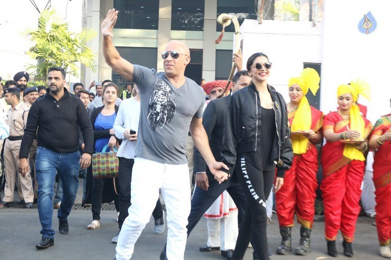Deepika and Vin Diesel Promotes XXX - 17 / 30 photos
