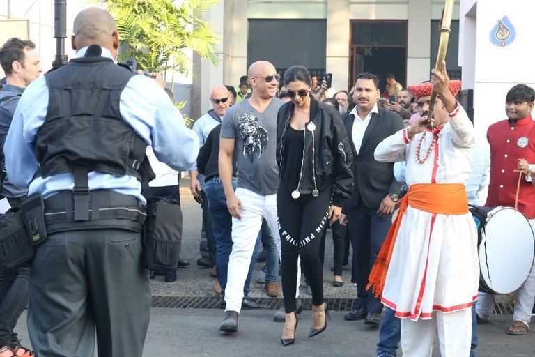 Deepika and Vin Diesel Promotes XXX - 24 / 30 photos