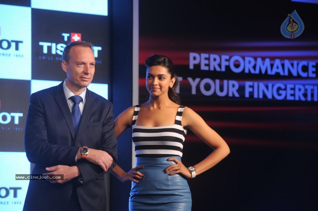 Deepika Unveiling New Tissot Swiss Watch - 3 / 51 photos