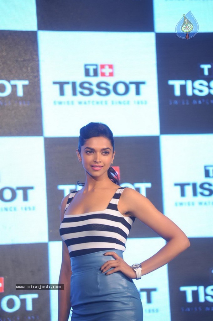 Deepika Unveiling New Tissot Swiss Watch - 5 / 51 photos