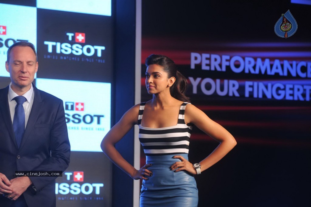 Deepika Unveiling New Tissot Swiss Watch - 41 / 51 photos