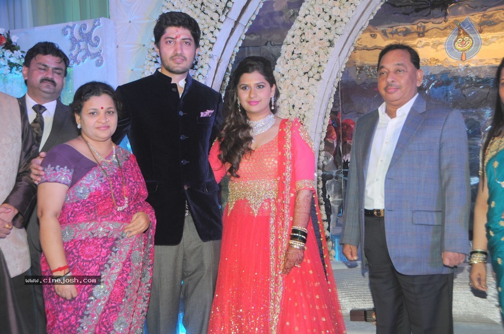Celebs at Designer Manali Jagtap Engagement Ceremony - 30 / 41 photos
