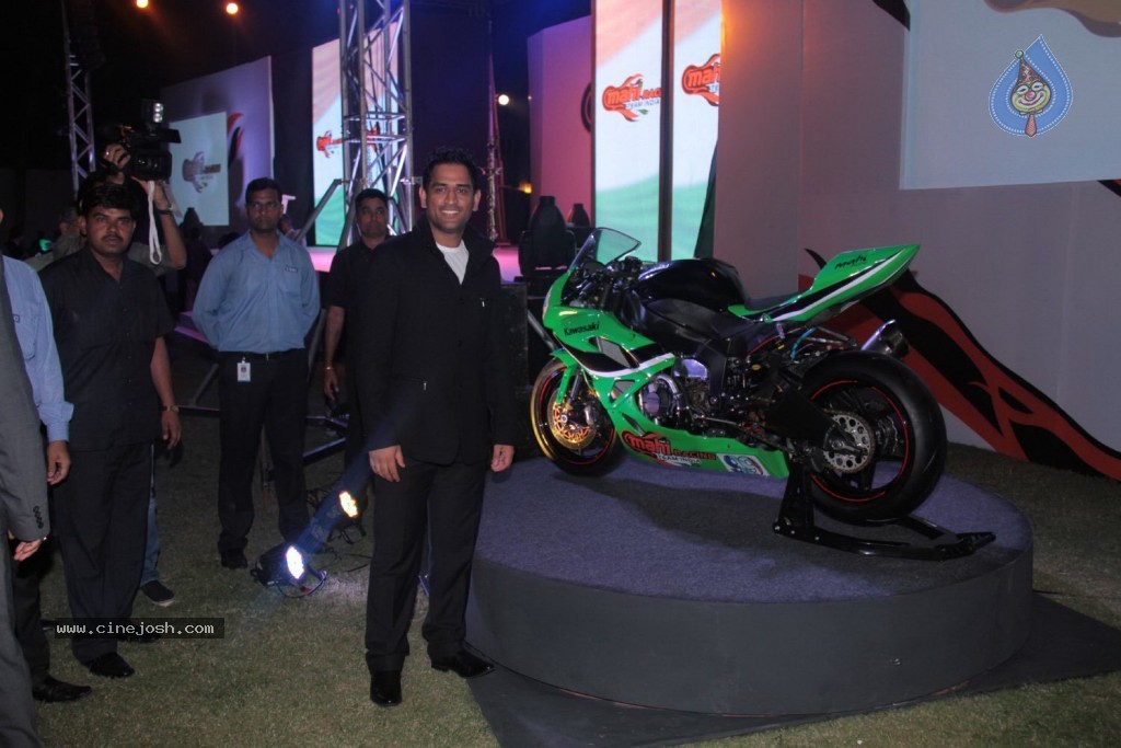 Dhoni Bike Racing Team Launch - 42 / 51 photos