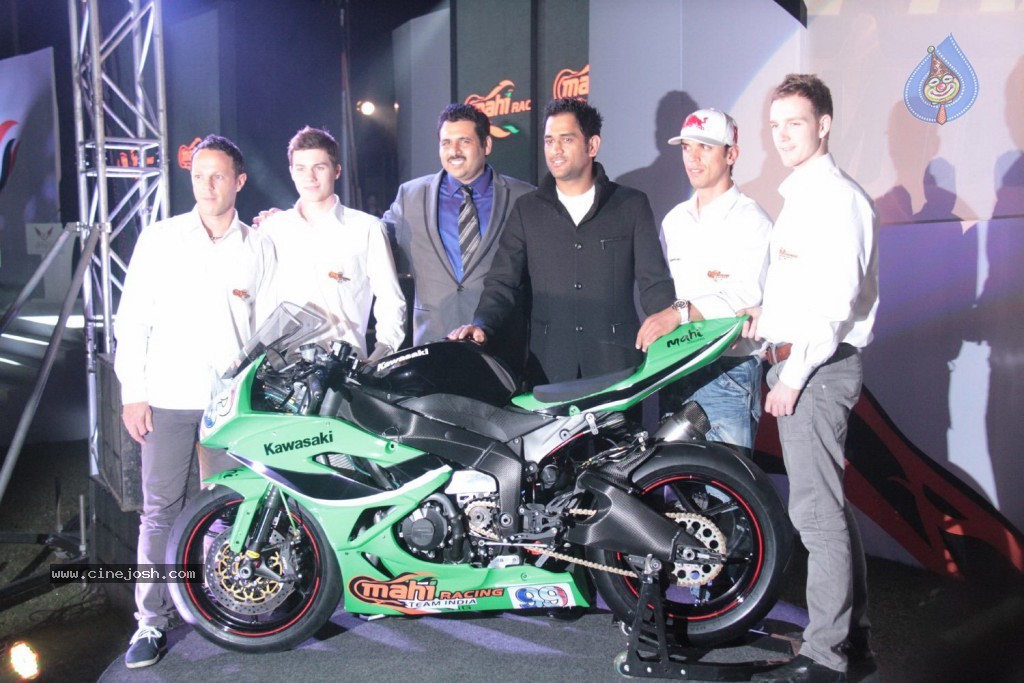 Dhoni Bike Racing Team Launch - 46 / 51 photos