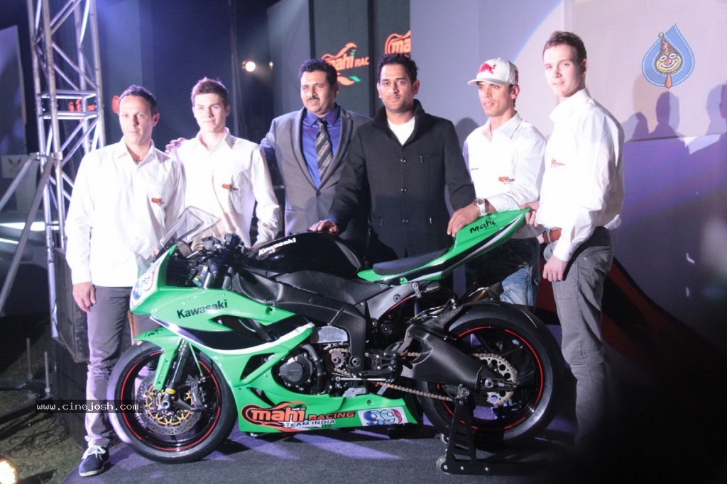 Dhoni Bike Racing Team Launch - 49 / 51 photos