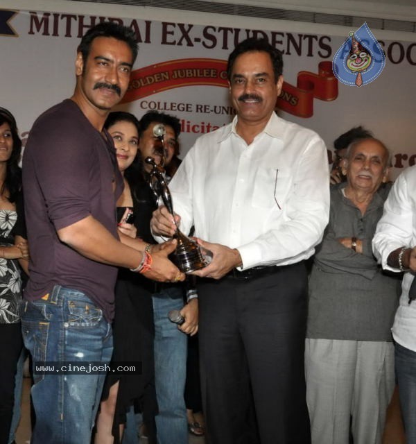 Dilip Vengsarkar Felicitate Ajay Devgan - 41 / 41 photos