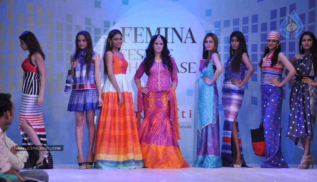 Femina Festive Showcase Fashion Show - 41 / 94 photos