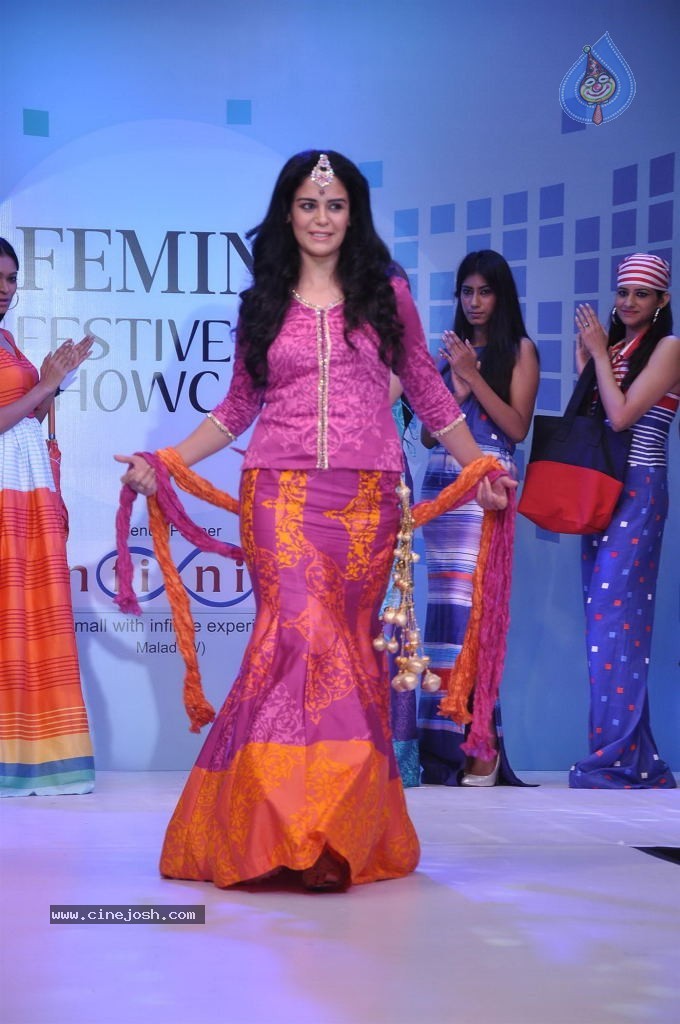 Femina Festive Showcase Fashion Show - 80 / 94 photos