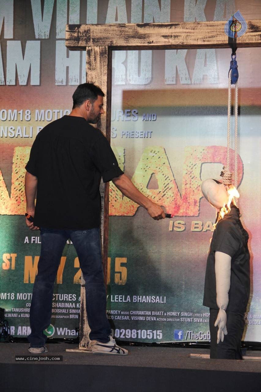 Gabbar is Back Trailer Launch - 24 / 56 photos