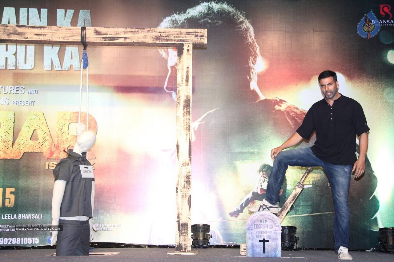 Gabbar is Back Trailer Launch - 29 / 56 photos
